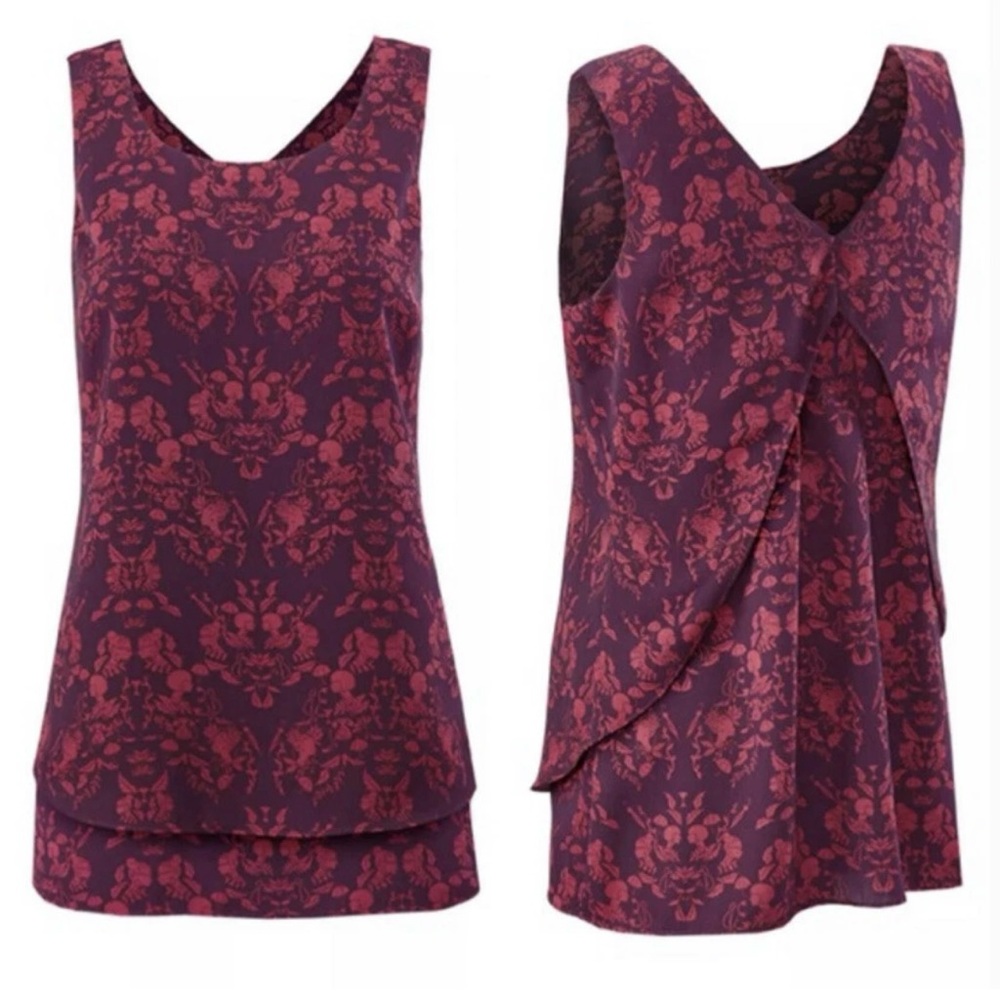 Cabi #3258 Cameo Sleeveless Top Size Small